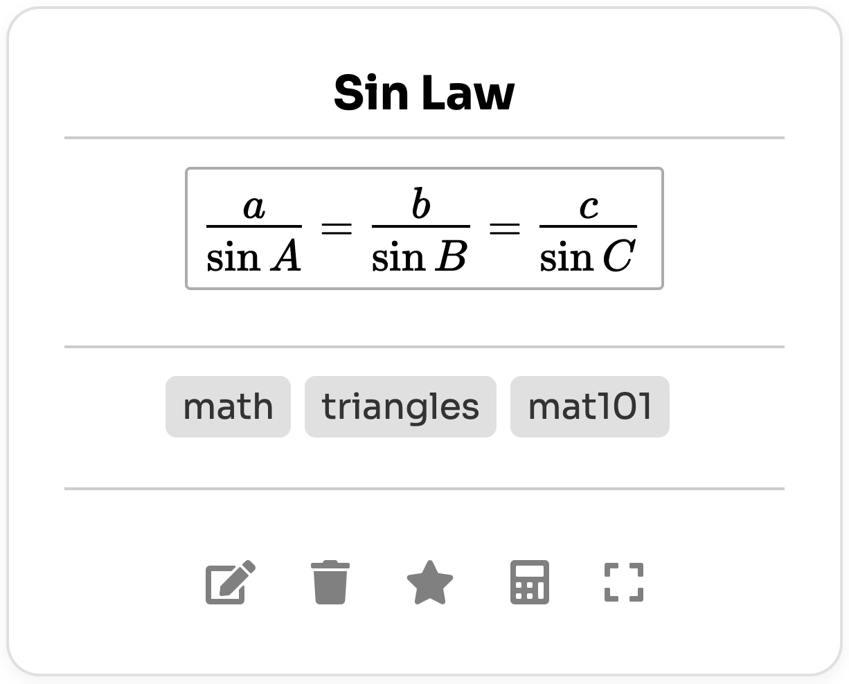 Equation Card 3